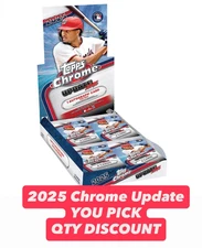 2025 Topps Chrome Update BASE (1 - 200) * You Pick * Complete Your Set RC Vets