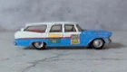 Vintage Corgi 443 Plymouth Sports Suburban US Mail - 1960s Playworn Condition