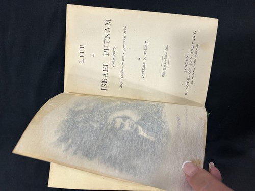 Vintage Life of Israel Putnam Increase N Tarbox 1876 Hardcover Biographie Geschichte - Bild 6 von 7