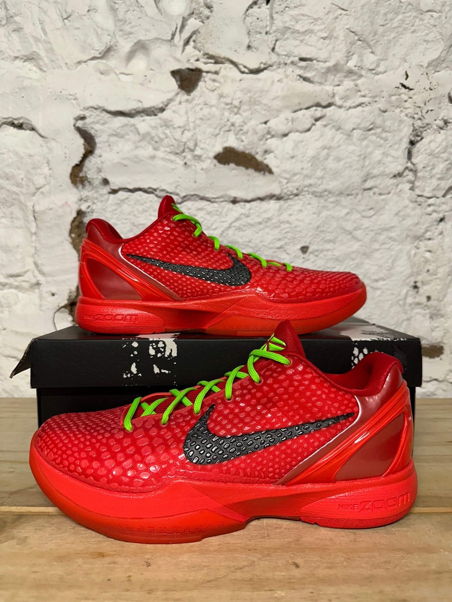 シューズ(男性用) Nike Kobe 6 Protro \"Reverse Grinch\" Nike Kobe 6 Protro Reverse Grinch FV4921-600 / FV9676-600