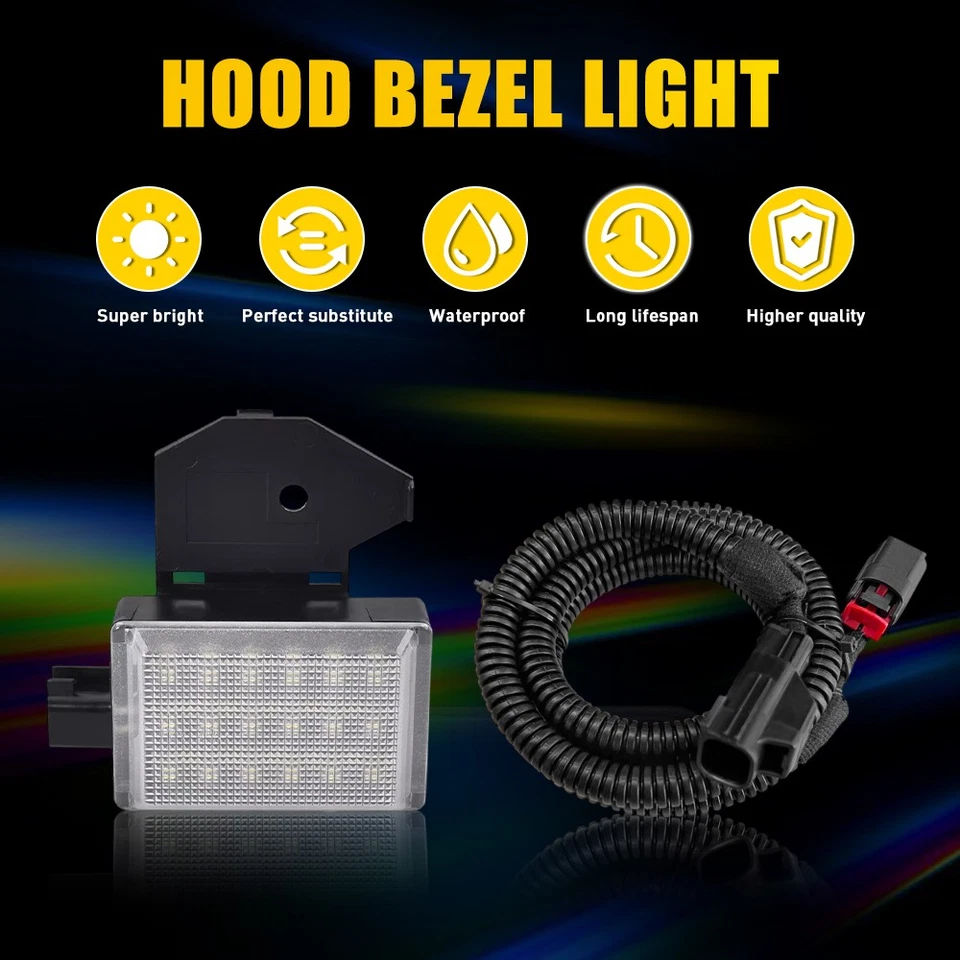 Luz de cortesía debajo del capó con arnés de cableado para Chrysler 300M EPY 2002-2004 Foto 3 de 4