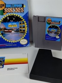 Hollywood Squares (Nintendo NES 1989) Complete In Box with Manual