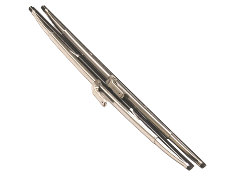 Like Chrome: 2 VA Stainless Steel Wiper Blades for Fiat Dino Coupe Windscreen Wiper
