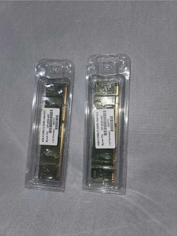 2 Crucial 4 GB DDR3 1066 EUDIMM 512MB×72 - Image 2 of 2
