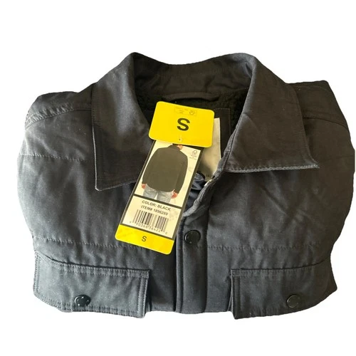 Hurley Men's Midweight Fleece Lined Shirt Jacket Black Size: Small  NEW! - product listing photo