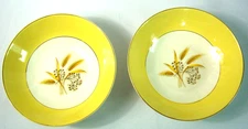 Century Services Semi Vitreous 2 Serving Bowls Autumn Gold