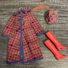 Vintage Barbie 3338 Mainly For Rain COMPLETE 1970s MOD Fashion Set - MINTY