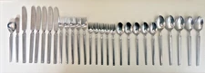 Stanley Roberts Ricki Flatware Stainless Steel Japan  28 Pc Set B
