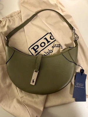 Polo Ralph Lauren Polo ID Tasche Handtasche Salbei grün - Bild 1 von 4