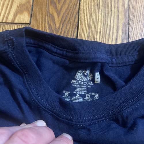 Fruit of the Loom Blue Muscle Tee Men’s Medium New With Tags - Picture 5 of 5