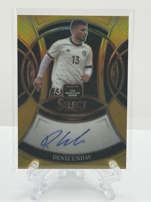 2025-26 Select FIFA Deniz Undav Gold Auto 4/5 Germany