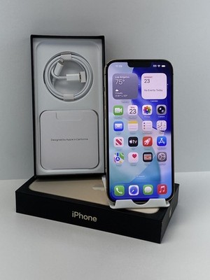 Apple iPhone 13 Pro Max A2484 1TB Gold Unlocked Clean IMEI 91% battery health