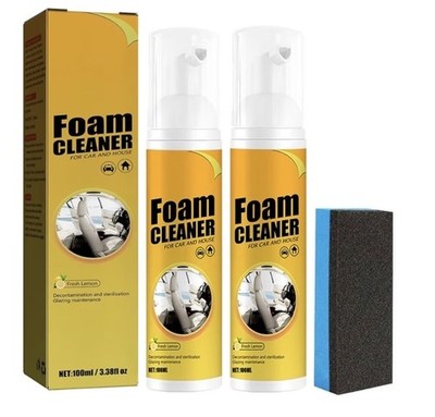 EELHOE Foam cleaner for car in house fresh lemon sent