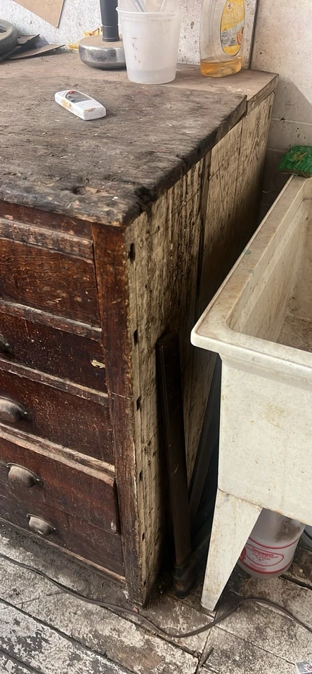 Невосстановленный американский аптекарский прилавок магазина 19 века - Изображение 3 из 4