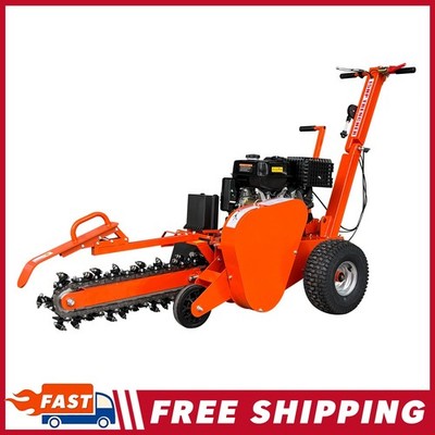 NEW 15HP E-Start Gas Powered Trencher, 420cc  24'' Trench Depth/4'' Trench Width