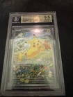 Pikachu 088 SV Pokemon Black Star Promo Paldea Adventure Chest BGS 9.5
