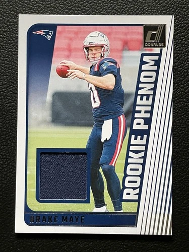 2024 Panini Donruss Phenom Drake Maye Jersey RC Rookie