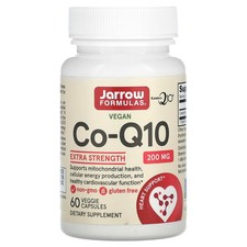 Vegan Co-Q10, 200 mg, 60 Veggie Capsules
