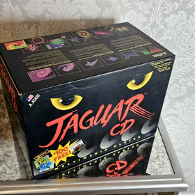 Atari Jaguar CD Console Boxed CIB w/ Power Supply, Manual & Foam &ndash; Parts/Repair