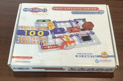 Snap Circuits Junior SC-100 Electronic Exploration Kit-Over 100 Projects Toy 8+