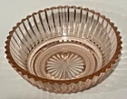1930s Anchor Hocking Queen Mary Pink Depression Glass 4.25" Dessert Bowl Rare