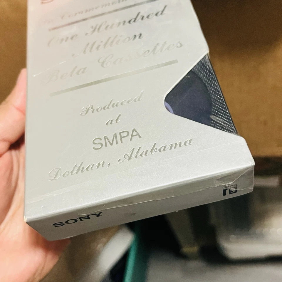 SONY Beta Tape SMPA Factory Employee Gift Rare L500 Collectible Blank Betamax - Image 3 of 4