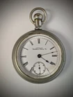 Gorgeous large antique 1890s American Waltham pocket watch. Big, heavy, solid.
