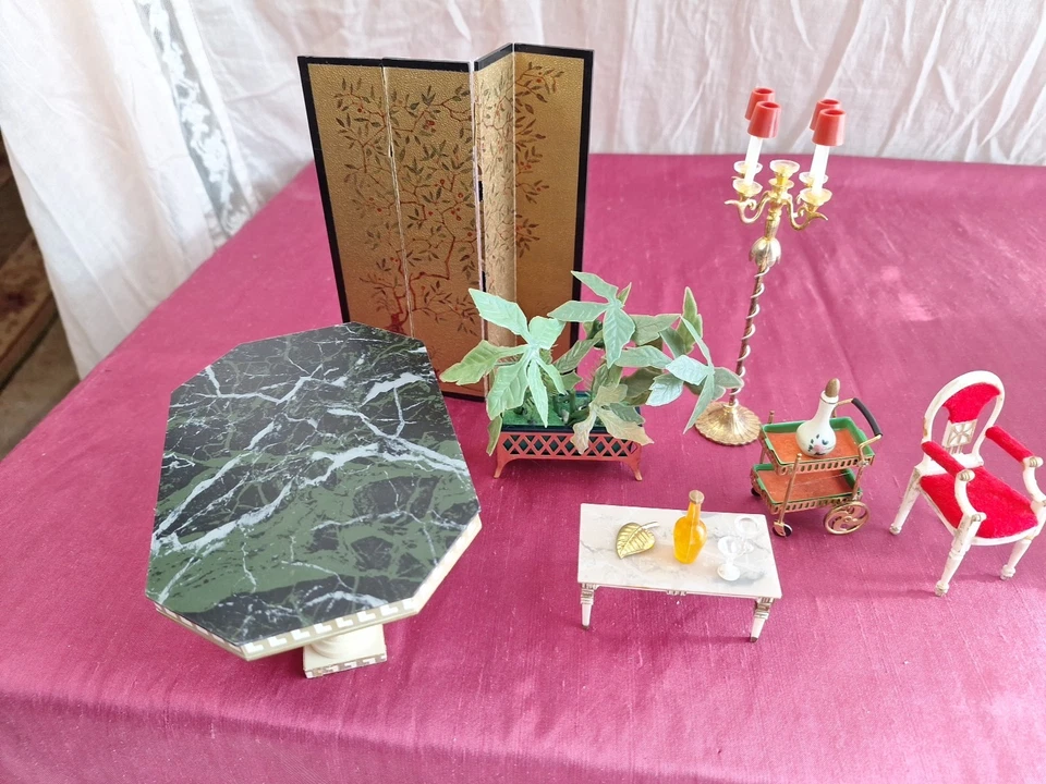 Ideal Petite Princess Doll House Furniture Group Lot - Image 4 of 4