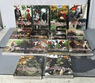 The Ancient Magus Bride Manga Lot of 16 Books English Kore Yamazaki