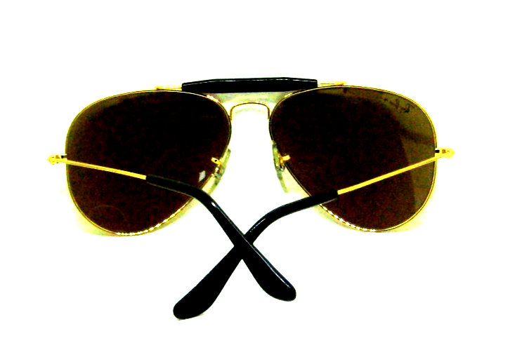 Ray-Ban USA NOS Vintage B&L Aviator Chromax W1663 Driving Series