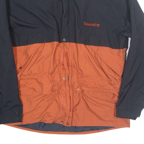 Abrigo TIMBERLAND para hombre negro nailon con capucha XL - Imagen 5 de 6