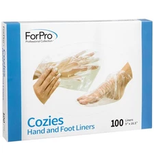 ForPro Professional Collection Cozies Hand and Foot Liners, Paraffin, Heated Mit