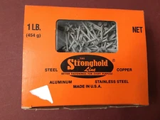 StrongHold Moulding And Trim Nails Cream Color 1 1/4” Long 1Lb Box