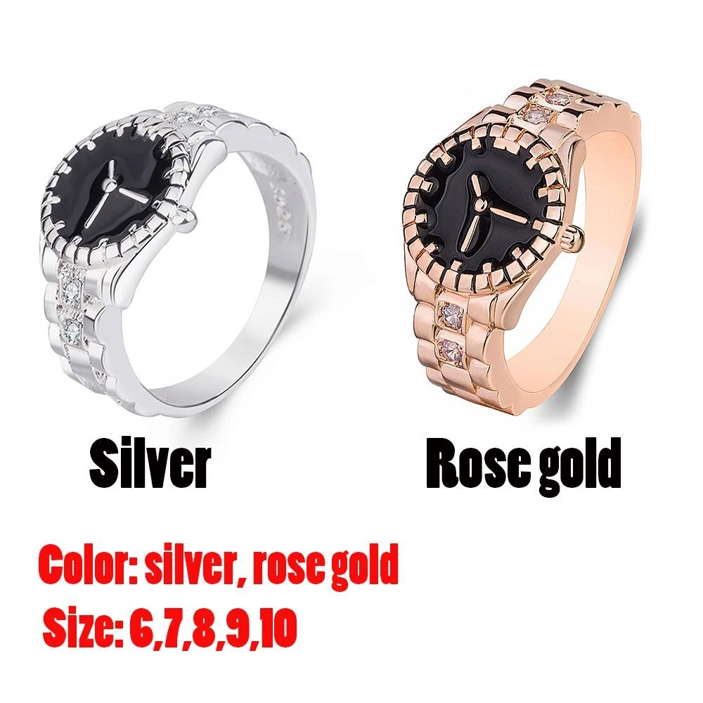 Silver ring hotsell watch