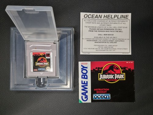 Game Boy Jurassic Park • Zustand Gut • Ink. Anleitung • OVP • UKV • Nintendo • - Bild 10 von 14