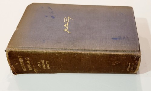 JOHN COWPER POWYS 1932 Book A GLASTONBURY ROMANCE Simon And Schuster Vintage - Foto 5 di 13