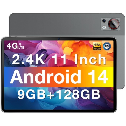 DOOGEE T30SE Android 14 Tablet 9GB+128GB/1TB Expand 8580mAh Tablet WiFi+4G LTE