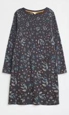 WOMENS WHITE STUFF JERSEY Warm Winter DRESS FLEUR JACQUARD SIZE 8-18 ONLY £14.50