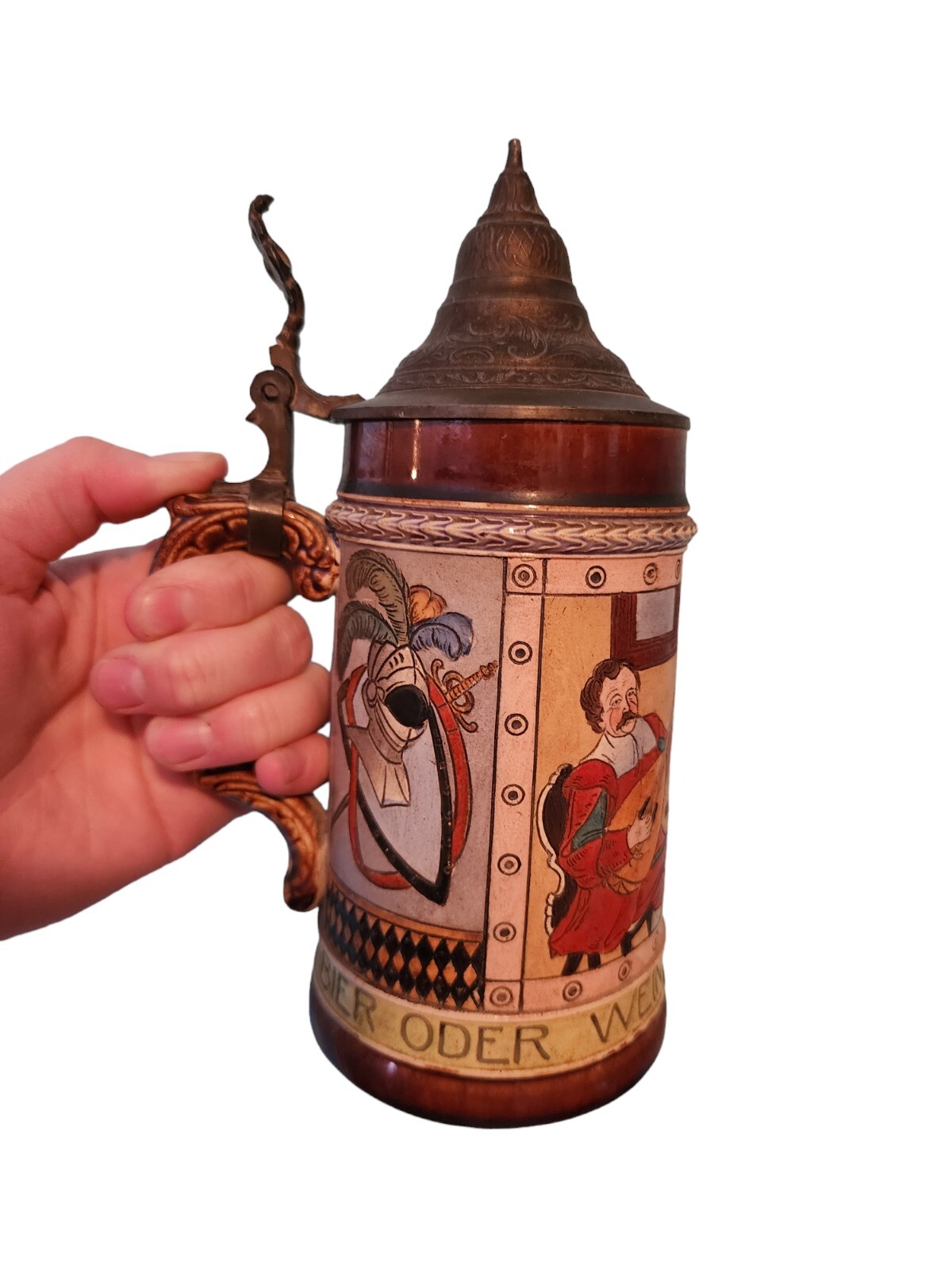 Antique German Beer Stein eBay