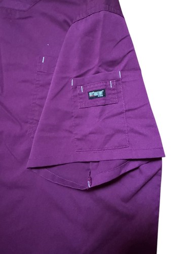 Greys Anatomy Scrub Set Purple Large Top & Pants - Picture 4 of 10