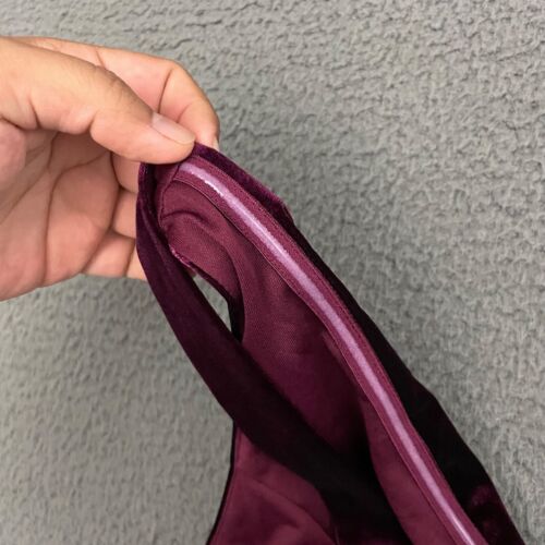 Lulus Dress Womens XL Plum Purple Velvet Bodycon Mini V-Neck Soft Mom Casual - Picture 9 of 11