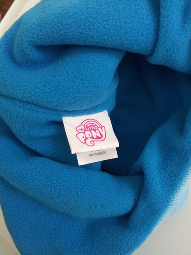 My Little Pony Rainbow Dash One Size Hat & Glove Set Embroidered Eyes Ages 4+ - Picture 5 of 12