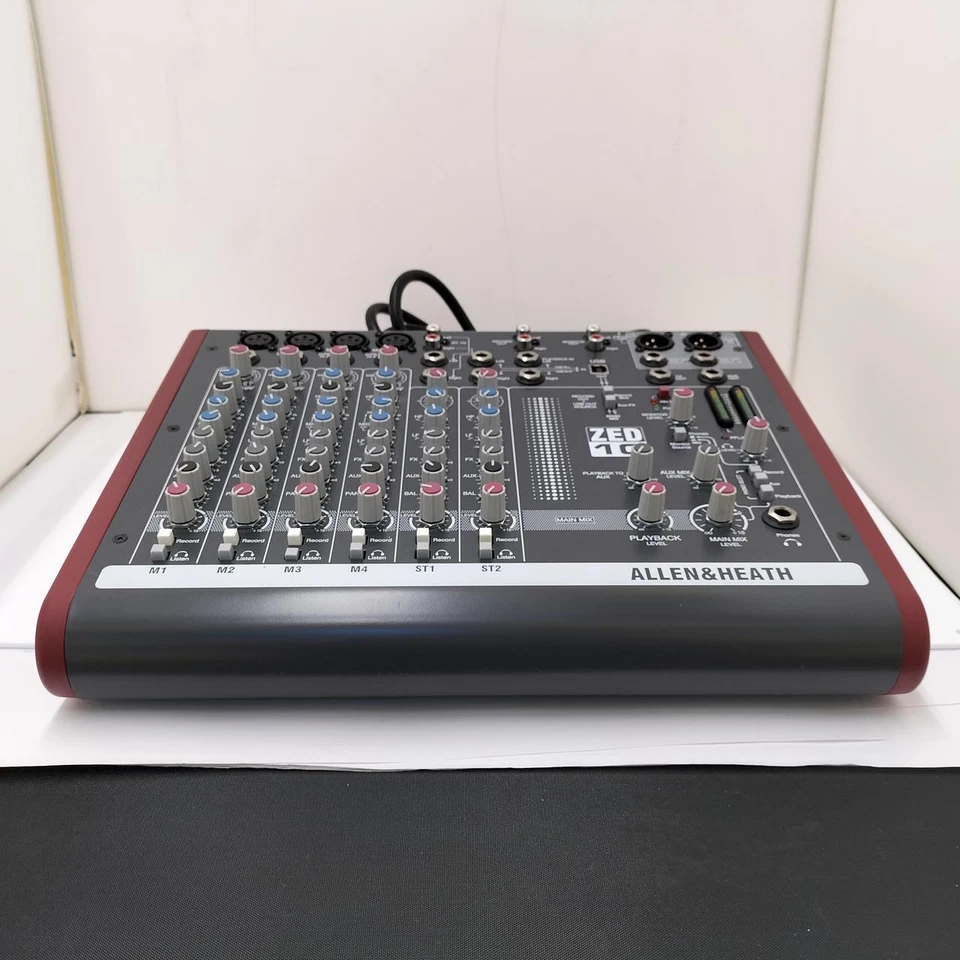 Allen & Heath ZED-10 Korg Multipurpose Mixer Excellent Condition from Japan Used - Image 2 of 4