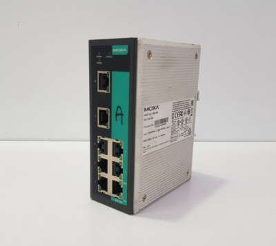 Moxa EDS-308 8 Port Ethernet Switch 3093000000365 Rev 3.0.0