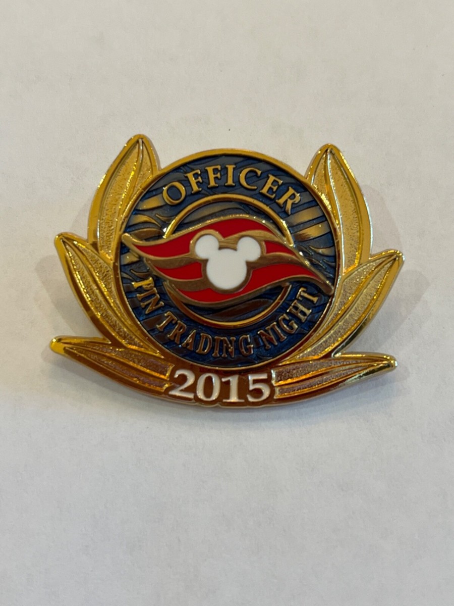 Officer Pin Trading Night 2015 Disney Cruise line pin LE Z1