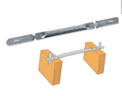 Simpson Strong-Tie WT8 - Wedge Tie for 2x formboard, 8'' Thick Walls- Lot of 50