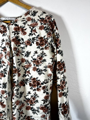 Adrienne Vittadini Petites Floral Set Size Small Pink and Tan - Picture 4 of 13