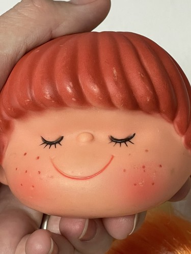 Vintage Doll HEADS Japan Korea Mixed Lot Boy Girls Clown Crafting - Picture 16 of 19
