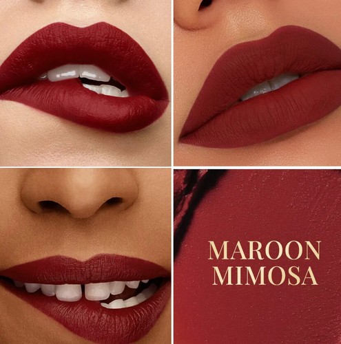 LÁPIZ LABIAL CREMOSO MATE KISS BULLET LARGA DURACIÓN - MIMOSA GRANATE - 100% AUTÉNTICO. - Imagen 2 de 8