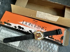 1994 Kodak Promotion Timex Character Watch LION KING Movie w/ Original Box